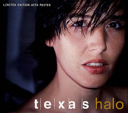 Texas Halo + Poster!! CD single (CD5 / 5") UK TEXC5HA89490