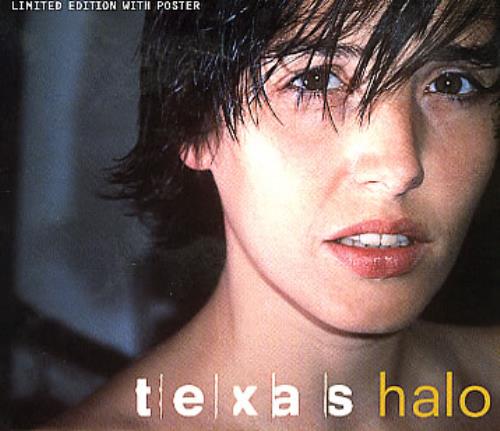 Texas Halo + Poster CD single (CD5 / 5") UK TEXC5HA99087