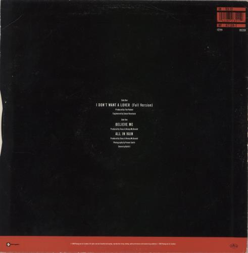 Texas I Don't Want A Lover 12" vinyl single (12 inch record / Maxi-single) UK TEX12ID45272