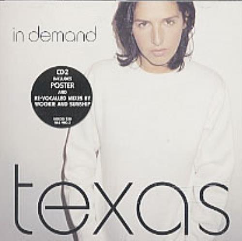 Texas In Demand CD single (CD5 / 5") UK TEXC5IN209011