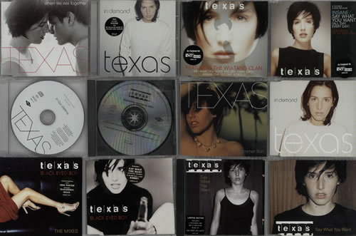 Texas Quantity of Twenty-Four Singles CD single (CD5 / 5") UK TEXC5QU628634