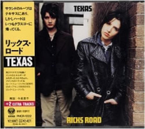 Texas Ricks Road CD album (CDLP) Japanese TEXCDRI135985