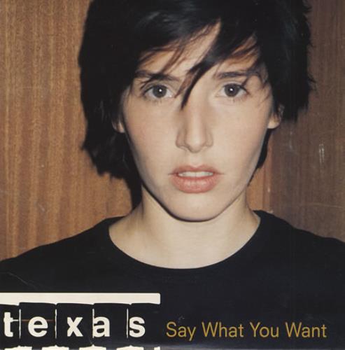 Texas Say What You Want CD single (CD5 / 5") Australian TEXC5SA80606