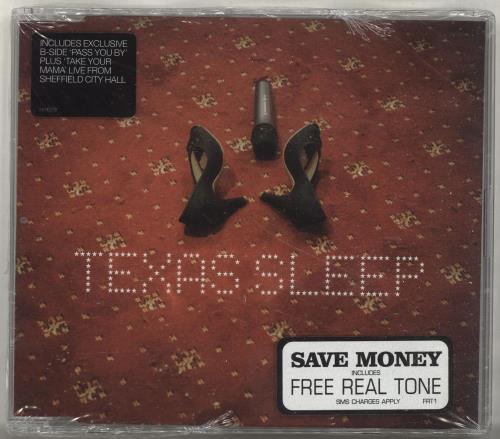 Texas Sleep CD single (CD5 / 5") UK TEXC5SL697413