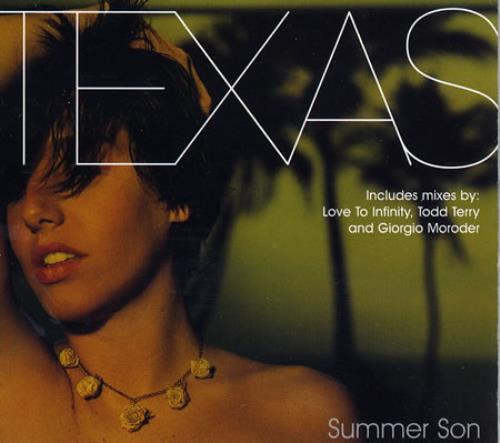 Texas Summer Son CD single (CD5 / 5") UK TEXC5SU152190