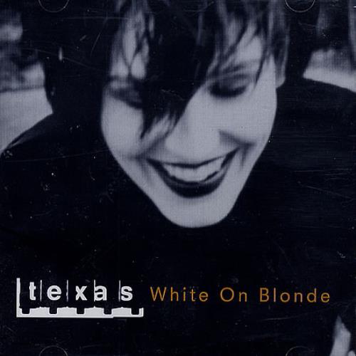Texas White On Blonde CD album (CDLP) Japanese TEXCDWH91711