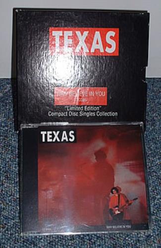 Texas Why Believe In You - With Box CD Single Box Set UK TEXCXWH47587