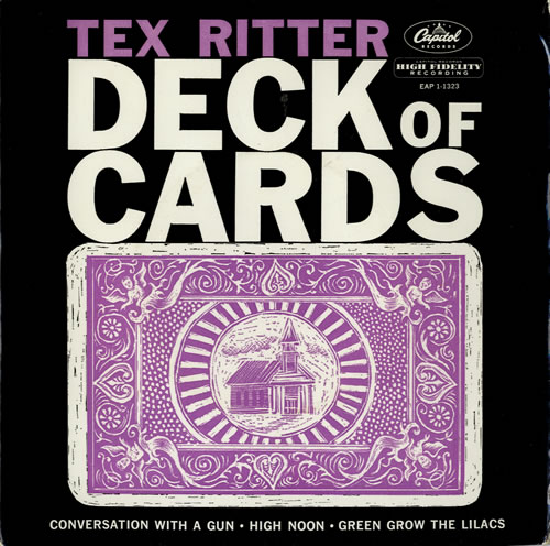 Tex Ritter Deck Of Cards UK 7