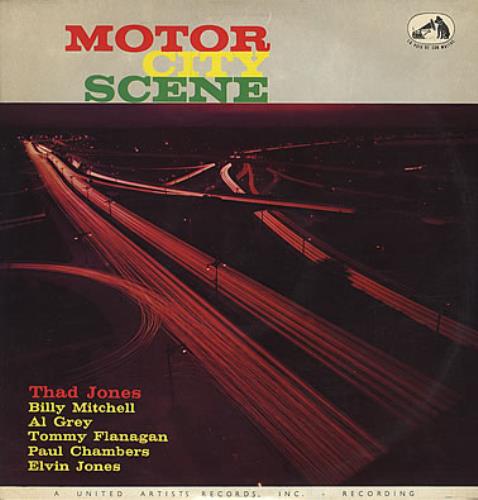 Thad Jones Motor City Scene vinyl LP album (LP record) French T/JLPMO374100