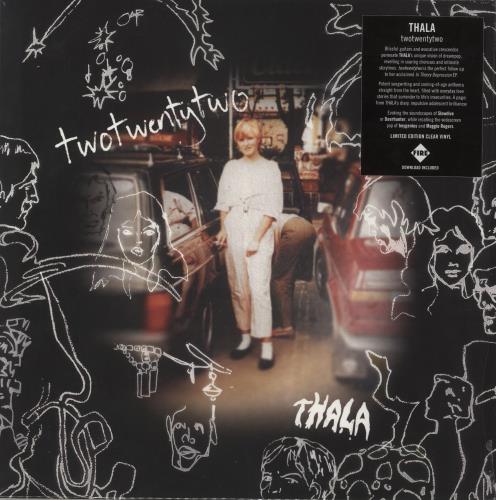 Thala twotwentytwo - Clear Vinyl 12" vinyl single (12 inch record / Maxi-single) UK 9NV12TW872005