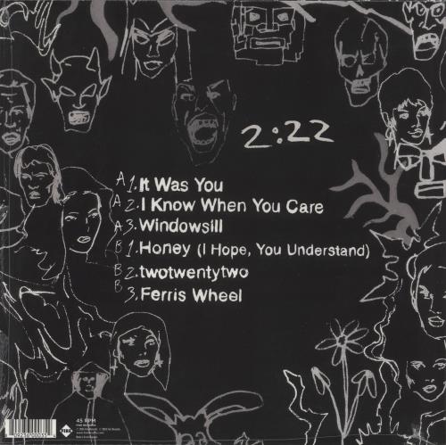 Thala twotwentytwo - Clear Vinyl 12" vinyl single (12 inch record / Maxi-single) UK 9NV12TW872005