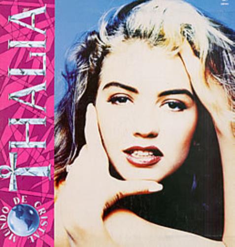 Thalia Mundo De Cristal vinyl LP album (LP record) Mexican T-ILPMU242017