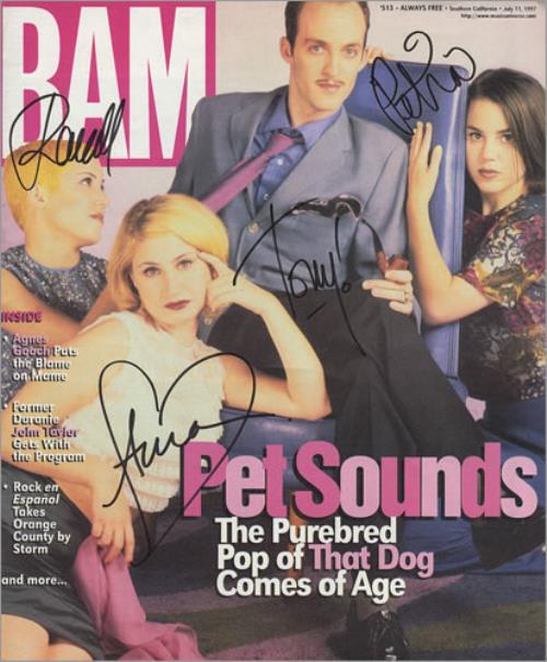 That Dog Ram - Autographed magazine US TA6MARA414968
