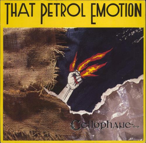 That Petrol Emotion Cellophane 12" vinyl single (12 inch record / Maxi-single) German TPE12CE779913