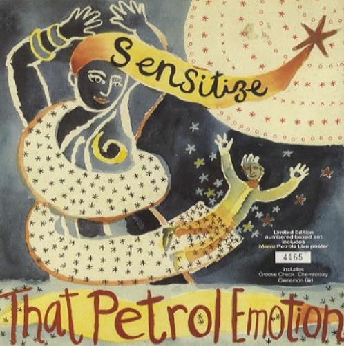 That Petrol Emotion Sensitize 10" vinyl single (10 inch record) UK TPE10SE05264