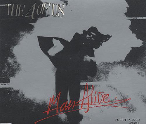 The 4 Of Us Man Alive CD single (CD5 / 5") UK 4USC5MA100363