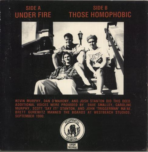 The 411 Say It [Thoughts That Feed The Fire] - Grey Marble Vinyl 7" vinyl single (7 inch record / 45) US 41107SA868454