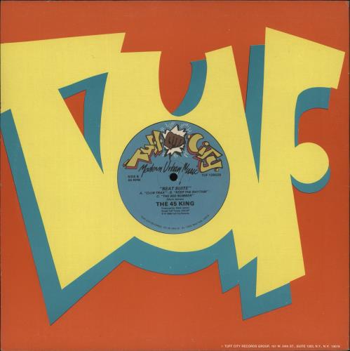 The 45 King The King Is Here! 12" vinyl single (12 inch record / Maxi-single) US U-812TH868972