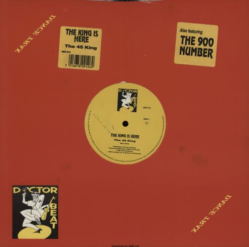 The 45 King The King Is Here 12" vinyl single (12 inch record / Maxi-single) UK U-812TH751135