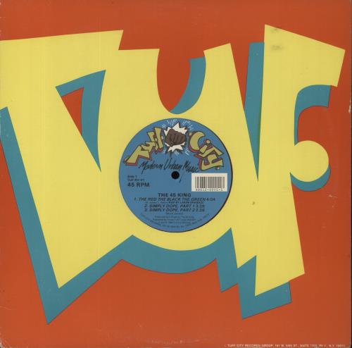 The 45 King The Red The Black The Green - Red Vinyl 12" vinyl single (12 inch record / Maxi-single) US U-812TH671422