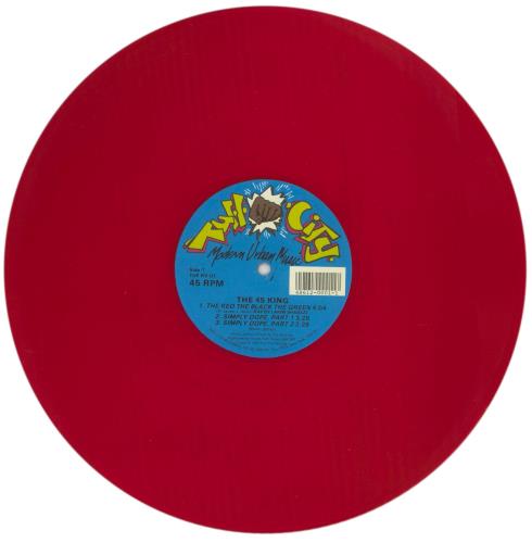 The 45 King The Red The Black The Green - Red Vinyl 12" vinyl single (12 inch record / Maxi-single) US U-812TH671422