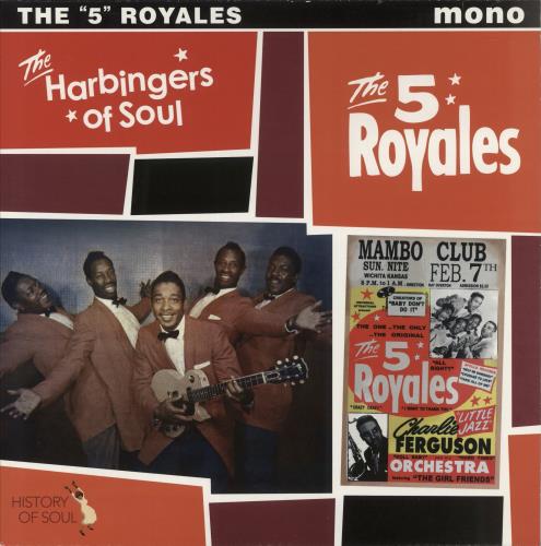 The 5 Royales The Harbingers Of Soul vinyl LP album (LP record) UK V14LPTH869290