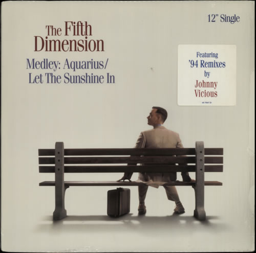 The 5th Dimension Medley: Aquarius / Let The Sunshine In 12" vinyl single (12 inch record / Maxi-single) US 5TH12ME600387