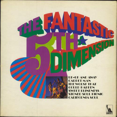 The 5th Dimension The Fantastic 5th Dimension vinyl LP album (LP record) UK 5THLPTH787900