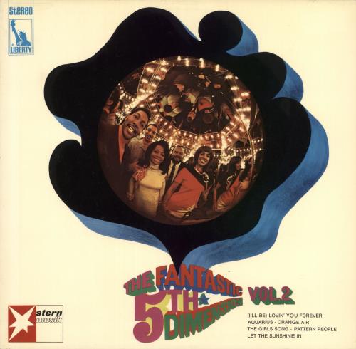 The 5th Dimension The Fantastic Fifth Dimension Vol. 2 vinyl LP album (LP record) German 5THLPTH723791