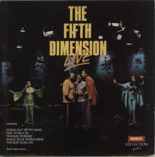 The 5th Dimension The Fifth Dimension Live vinyl LP album (LP record) UK 5THLPTH686533
