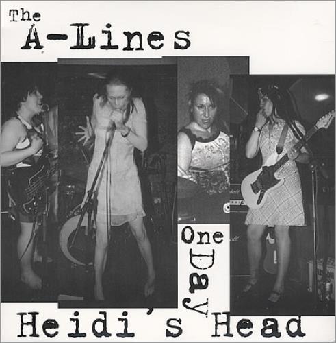 The A-Lines One Day 7" vinyl single (7 inch record / 45) US TVQ07ON393751