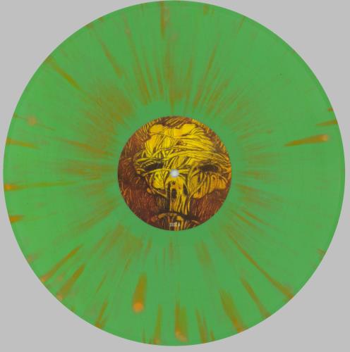 The Acacia Strain Continent - Green with Orange Splatter Vinyl vinyl LP album (LP record) US 6JTLPCO825675