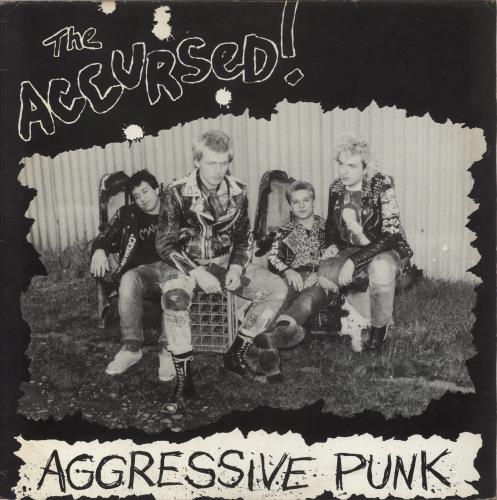 The Accursed Aggressive Punk vinyl LP album (LP record) UK 80ILPAG860404