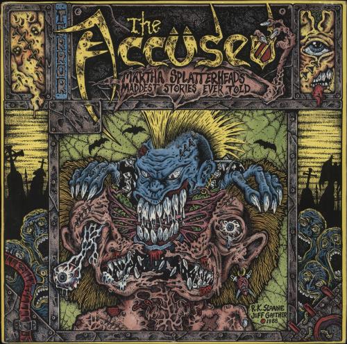 The Accused Martha Splatterhead's Maddest Stories Ever Told vinyl LP album (LP record) German T-0LPMA863046
