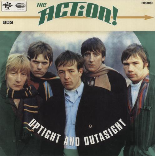 The Action Uptight And Outasight vinyl LP album (LP record) UK ATILPUP858580