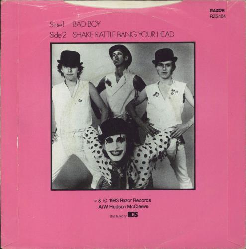 The Adicts Bad Boy - EX 7" vinyl single (7 inch record / 45) UK ADI07BA818779