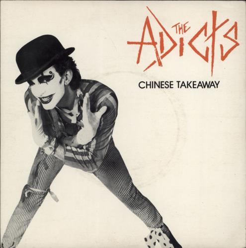 The Adicts Chinese Takeaway 7" vinyl single (7 inch record / 45) UK ADI07CH116605
