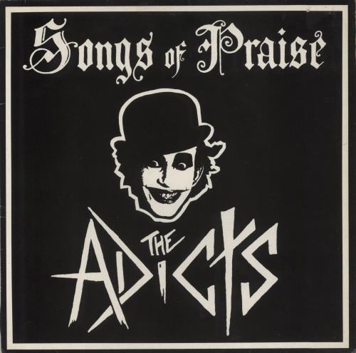 The Adicts Songs Of Praise - 3rd vinyl LP album (LP record) UK ADILPSO859863