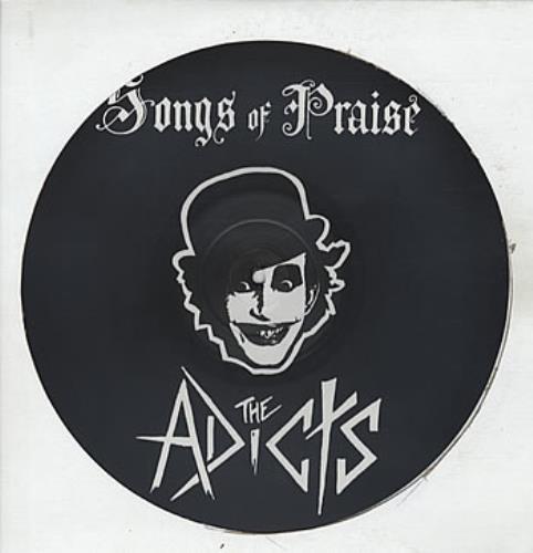 The Adicts Songs Of Praise picture disc LP (vinyl picture disc album) UK ADIPDSO319643