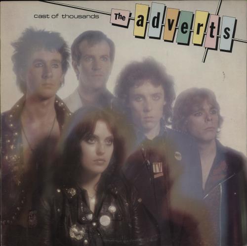 The Adverts Cast Of Thousands - EX vinyl LP album (LP record) UK AVRLPCA763923