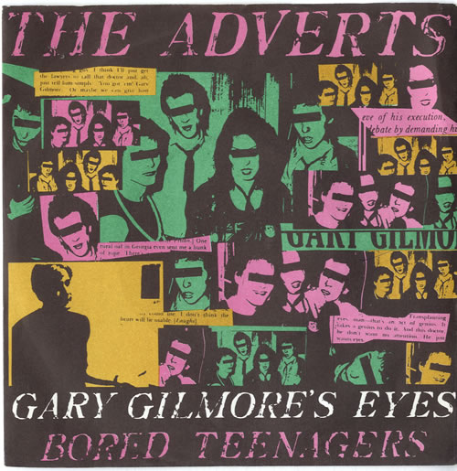 The Adverts Gary Gilmore's Eyes - P/S - EX 7" vinyl single (7 inch record / 45) UK AVR07GA116466