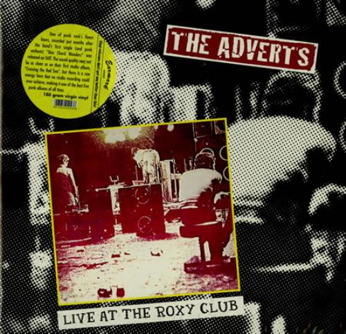 The Adverts Live At The Roxy Club vinyl LP album (LP record) Italian AVRLPLI388486