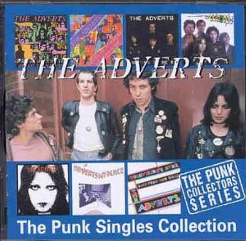 The Adverts Punk Singles Collection CD album (CDLP) UK AVRCDPU296765