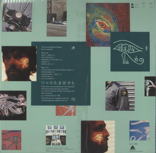 The Alan Parsons Project Eye In The Sky - Embossed Sleeve - Shrink vinyl LP album (LP record) German TPPLPEY870028