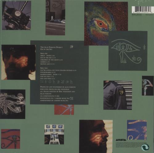 The Alan Parsons Project Eye In The Sky vinyl LP album (LP record) UK TPPLPEY432261