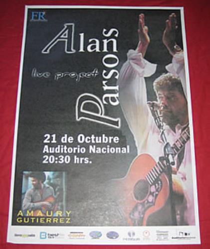 The Alan Parsons Project Live Project poster Mexican TPPPOLI354533