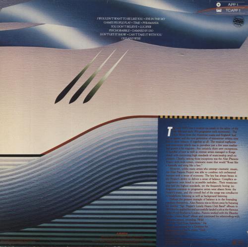 The Alan Parsons Project The Best Of The Alan Parsons Project vinyl LP album (LP record) German TPPLPTH485379