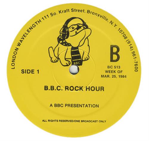 The Alarm B.B.C. Rock Hour - Version B vinyl LP album (LP record) UK ALALPBB394908