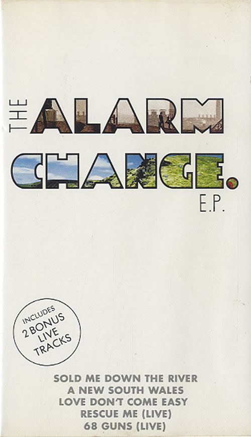 The Alarm Change EP video (VHS or PAL or NTSC) UK ALAVICH170379