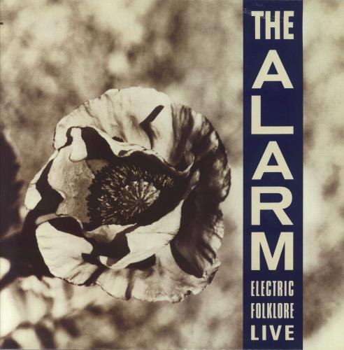 The Alarm Electric Folklore Live - Deletion Cut vinyl LP album (LP record) Canadian ALALPEL829313